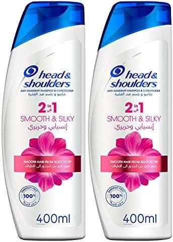 Pantene head and shoulders smooth and silky 2-in-1 400ml