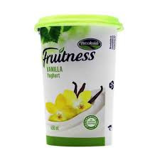 BROOKSIDECUP FRUITNESS YOGHURT VANILLA  450ML