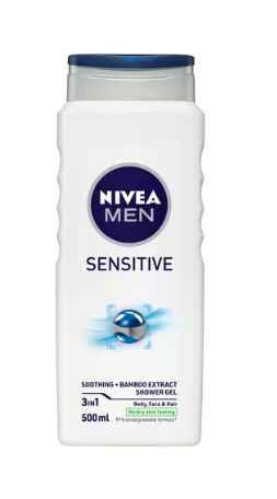 Nivea Sensitive Shower for Men 500ml