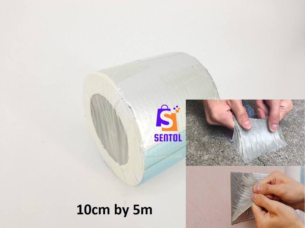 Extra Wide 10cm By 5m Wide Butyl Waterproof Sealing Tape