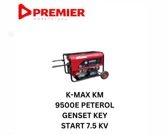 K max 9500E petrol Gunset key