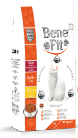 Benefit Feline Adult Multi-Cat with Chicken 2211 1.5kgs