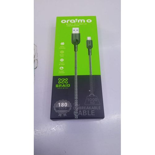 Oraimo Braid Me Unbreakable Charging Data Cable