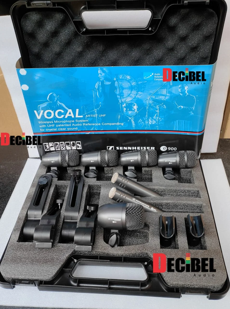 Sennheiser drumset mics