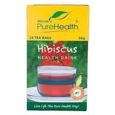 Winnie's Pure Health Hibiscus Herbal infusion 50g 25 Bags