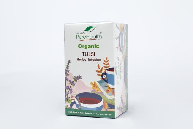 Winnie’s Pure Health Organic Tulsi Herbal Infusion – 50g
