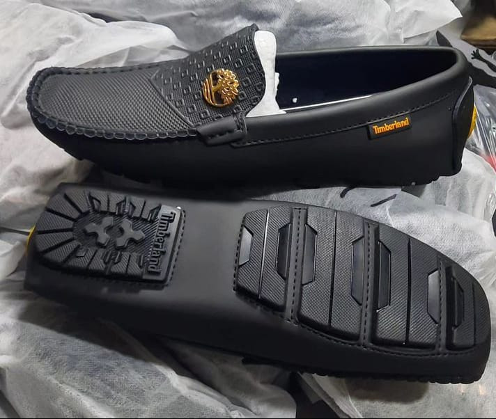 Leather Timberland Men loafers.