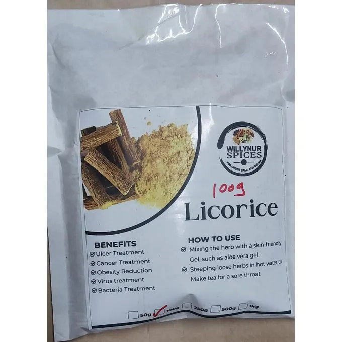 Licorice pure organic Powder