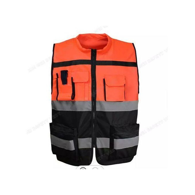 (one size fits all)Fashion Multi Color Unisex Reflector Vest(jacket)