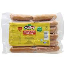 Kenmeat Sausage Pasua 1Kg 22Pcs Cooked & Ready To Eat - Extra Long