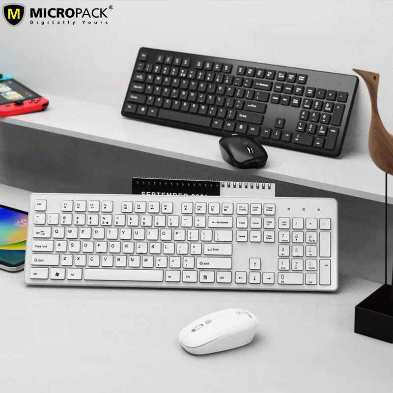 Micropack Wireless Mouse and Keyboard Combo KM-236W