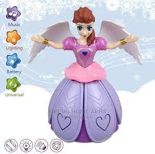 Battery operated dancing angel girl