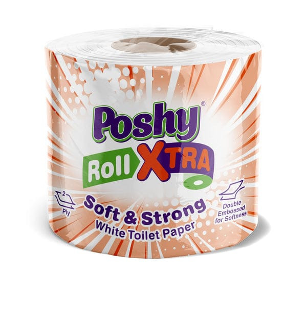 POSHY ROLL XTRA, 150 SHEETS, PREMIUM BLENDED, 2PLY, SINGLE PACK