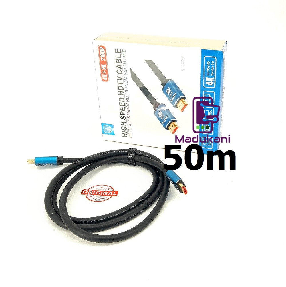 50m Premium High Speed 4K HDMI to HDMI Cable
