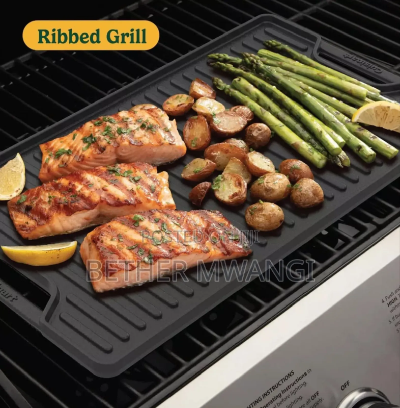 Cuisinart 2-in-1 Cast Iron Reversible Griddle Plate