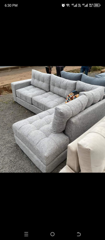Sectional Tshaped sofa