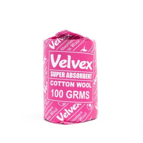 Velvex Cotton Wool 100g