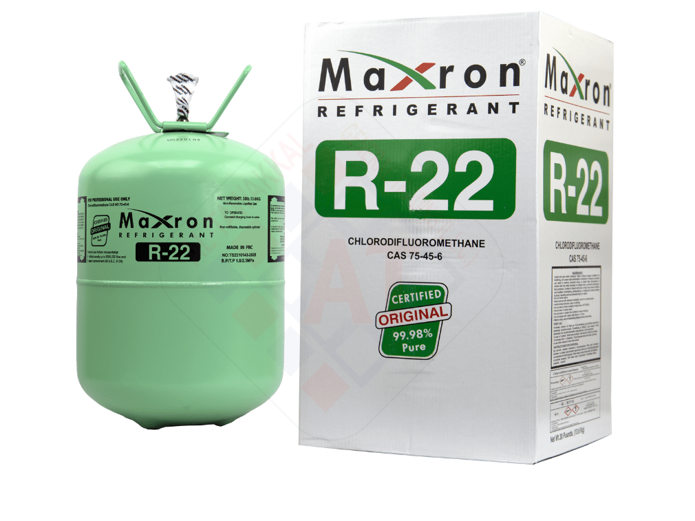 R22 Maxron Refrigerant Gas