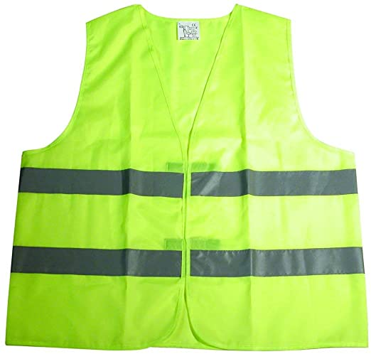 Net vest with Four Line reflective of 2 inch