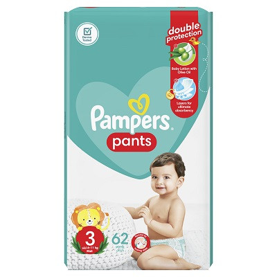 Pampers Pants Size 3 Midi 6-11Kg 58 Pieces