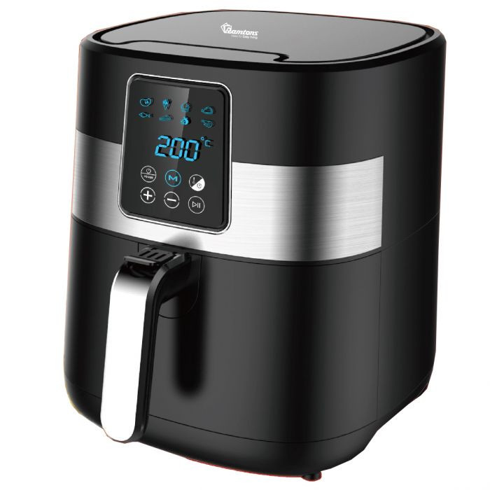 RAMTONS  OIL FREE DIGITAL AIR FRYER BLACK - RM/585