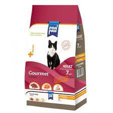 Paw Paw Adult Cat Food Gourmet 7kg