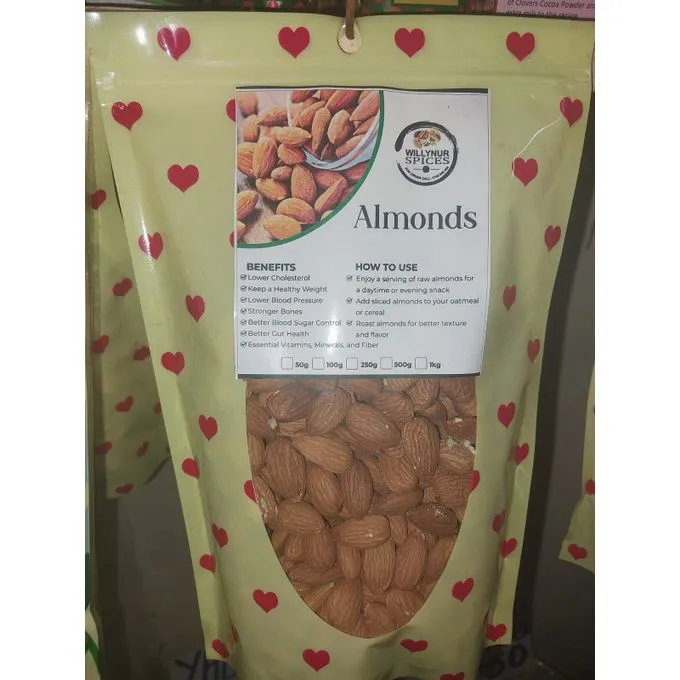 Raw Organic Almond 250g