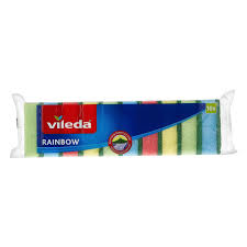 Vileda Rainbow Scourer 10pcs