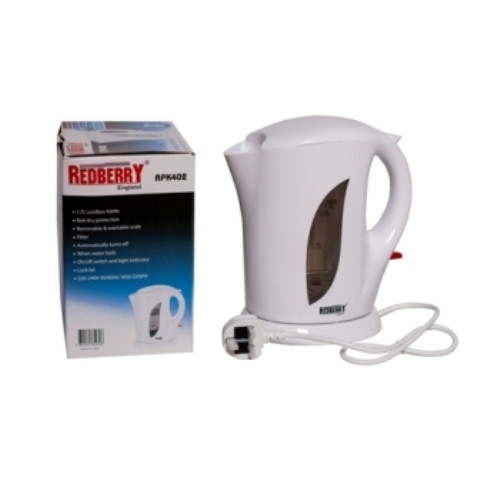 Redberry 1.7l Cordless Kettle 402