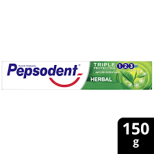 PEPSODENT TP HERBAL+TB SC 72X(150G+1PC)