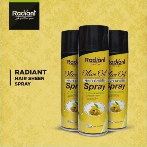 Radiant hair sheen spray 100ml