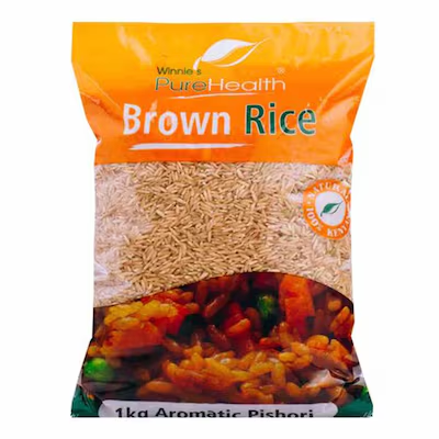 Winnies Pur Health Aromatic Pishori Brown Rice 1Kg