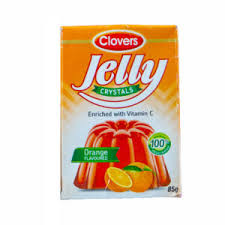 CLOVERS JELLY CRYSTALS ORANGE 400G