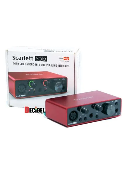 SCARLET SOLO (studio equipment)