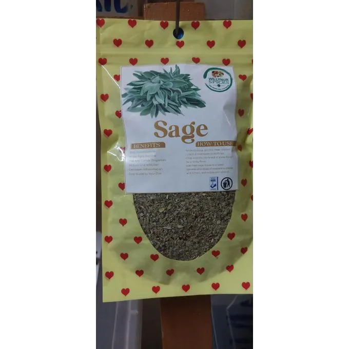 Sage crushed whole