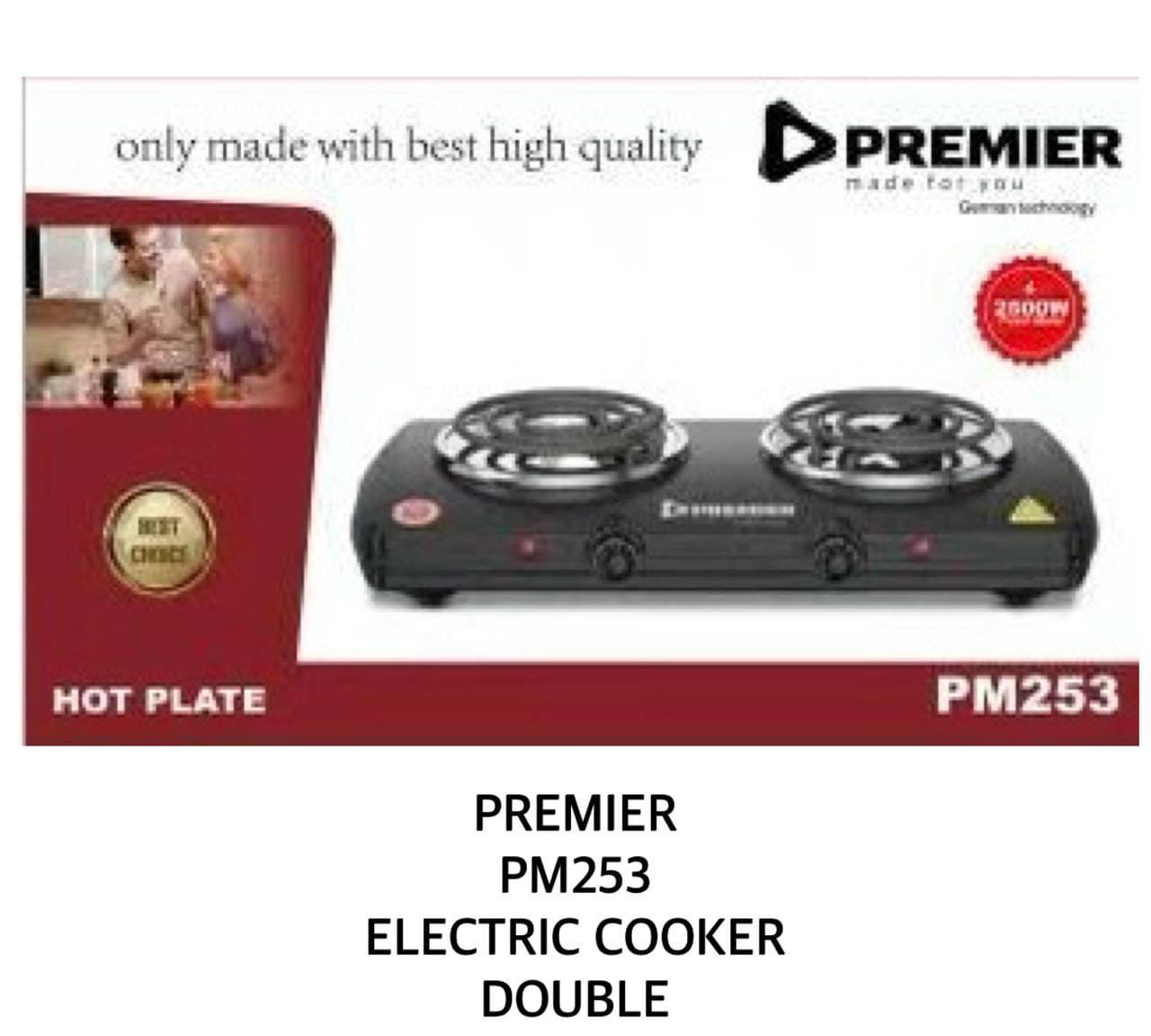 Electric double cooker Hot plate