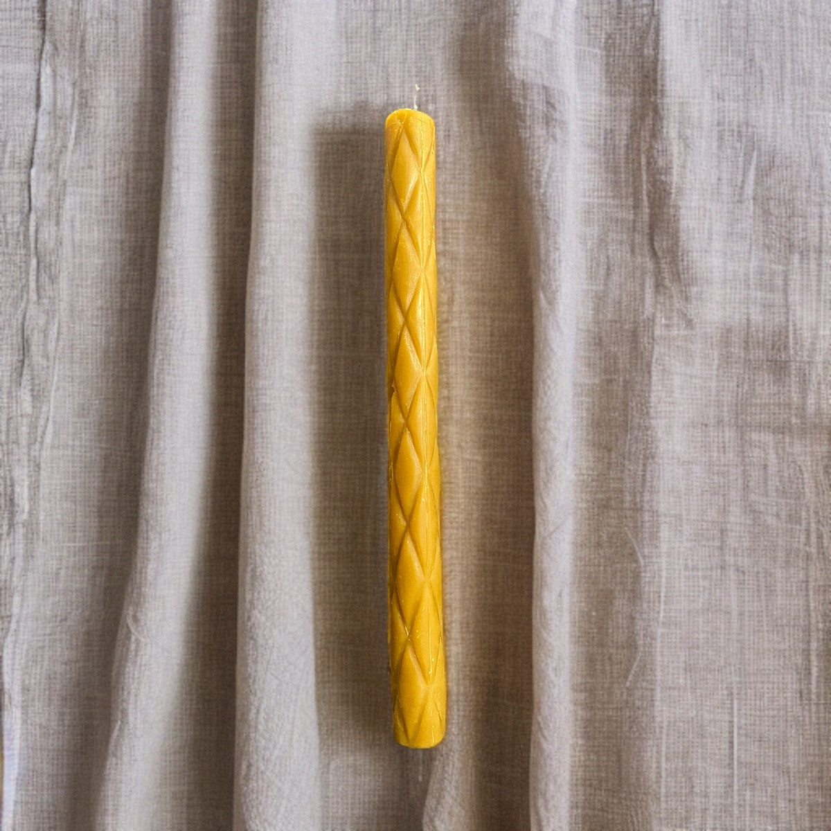 ZigZag Taper Beeswax Candle