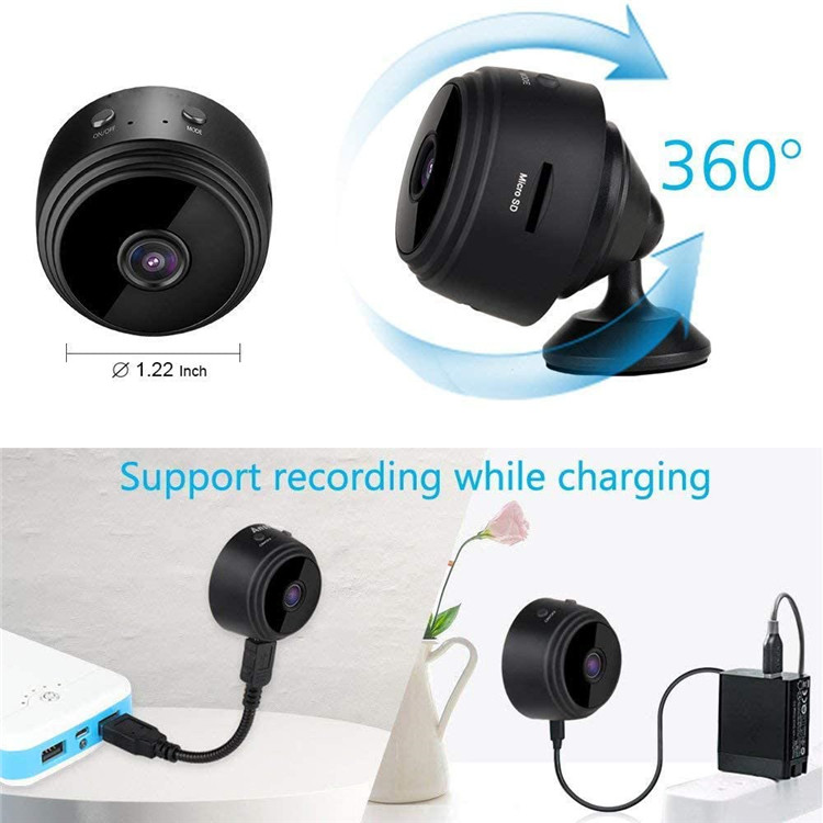 Wifi Wireless Hidden Camera A9 Mini CCTV