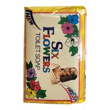 Six flower soap