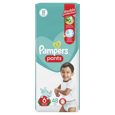 Pampers Jumbo Junior Pants Size 6 48 Pieces