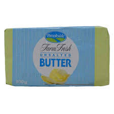 BROOKSIDE  UNSALTED BUTTER TUB 500G