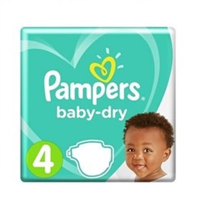 Pampers Baby Dry Size 4 Maxi 7-18Kg 28 Pieces