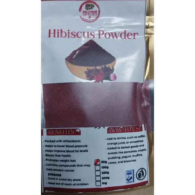 Hibiscus powder pure organic