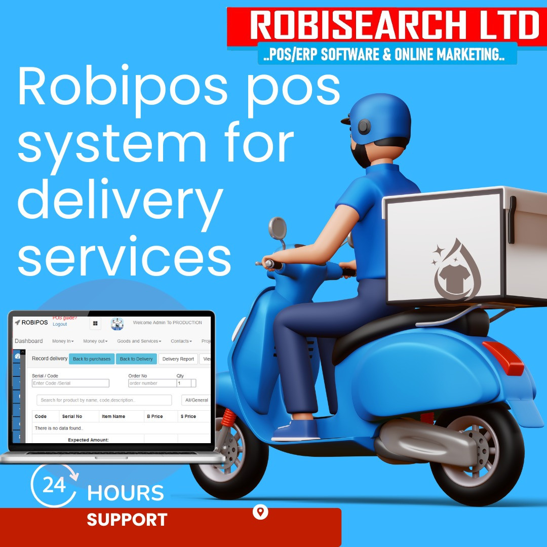 POINT OF SALE SYSTEM FOR DELIVERY SERVICES