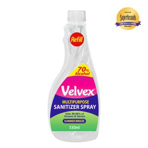 Velvex MP Sanitizer Spray Summer Breeze 530ml 6s