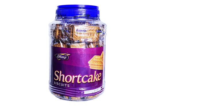 Manji Shortcake Biscuits 1kg Jar