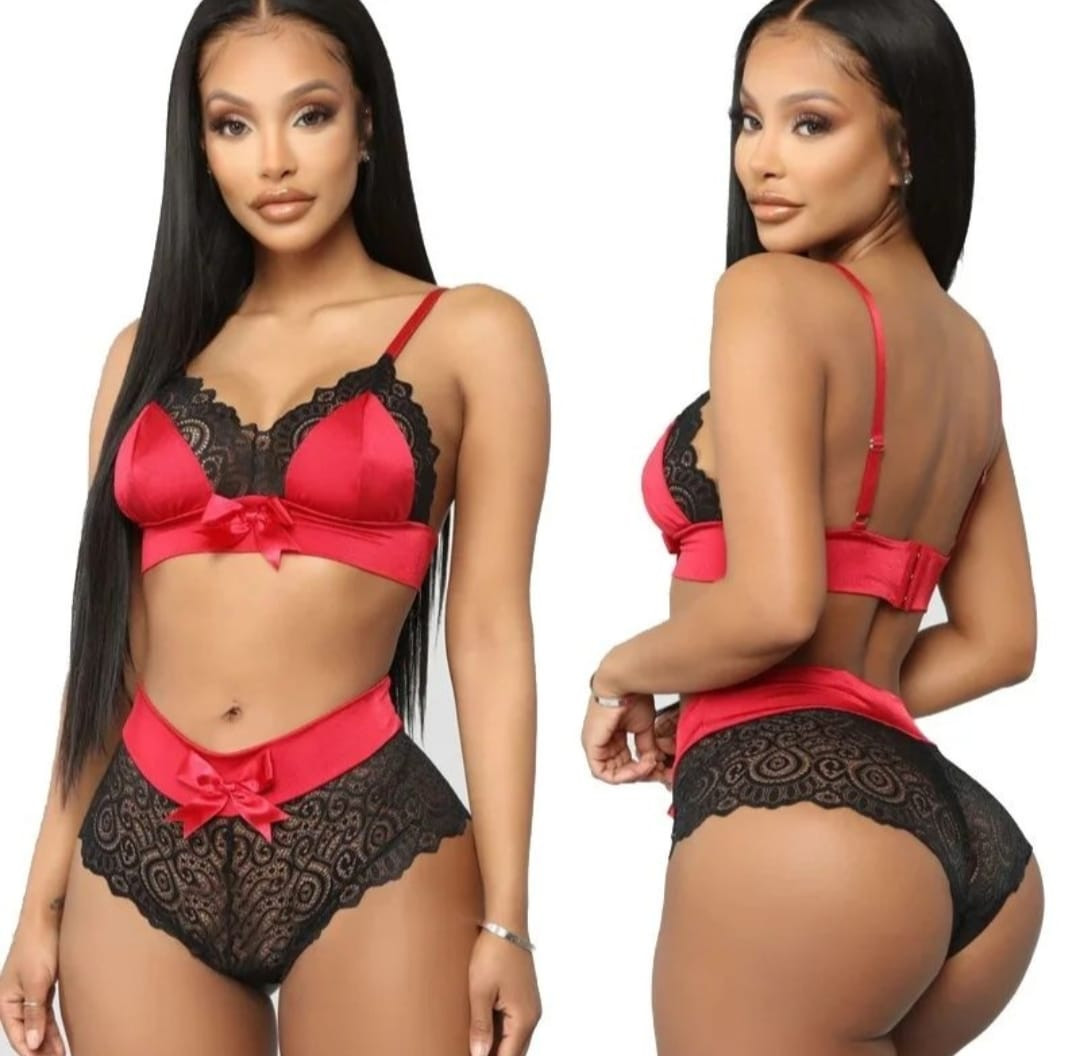 Bow knot lingerie size 8-14