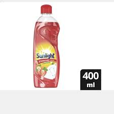 Sunlight Dishwashing Liquid-Strawberry 400ml