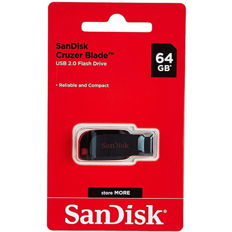 SanDisk 64GB Cruzer Blade Flash Drive