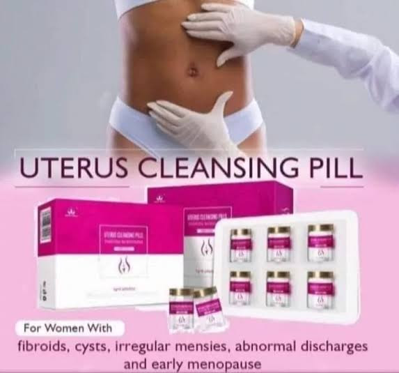 Uterus cleansing pill